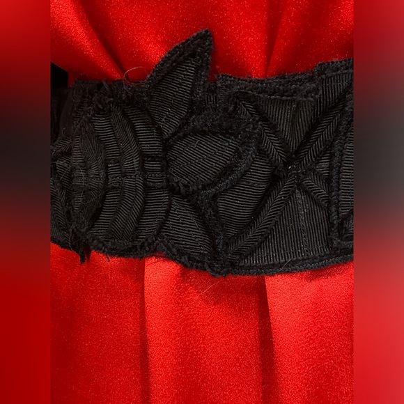 Prada vintage very creative black fabric belt main image 14